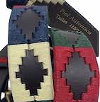 ARGENTINE LEATHER AND THREAD BELTS