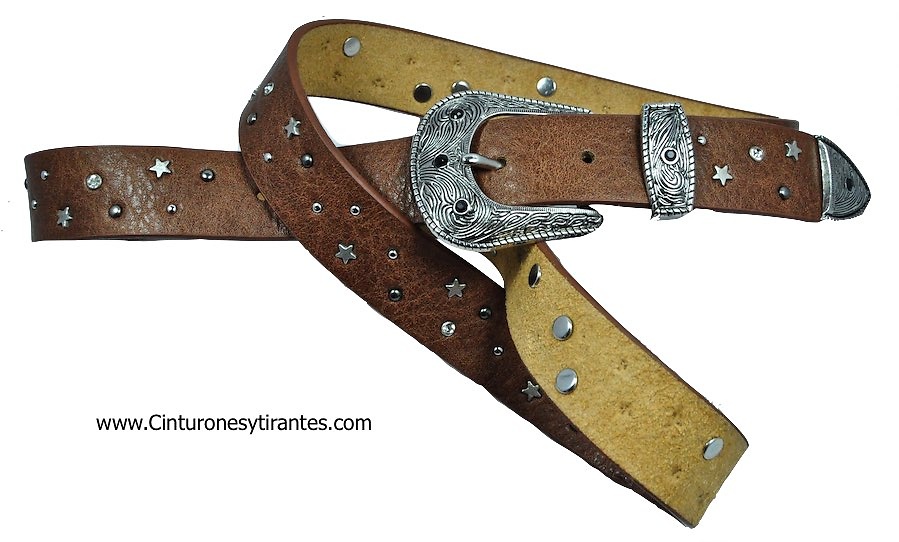 BELT WITH BUCKLE AND METAL TOE -4 COLORS- 