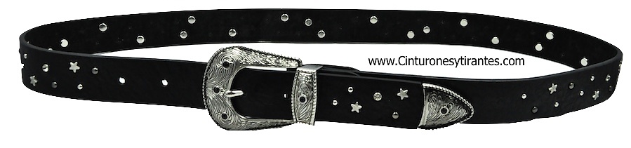 BELT WITH BUCKLE AND METAL TOE -4 COLORS- 