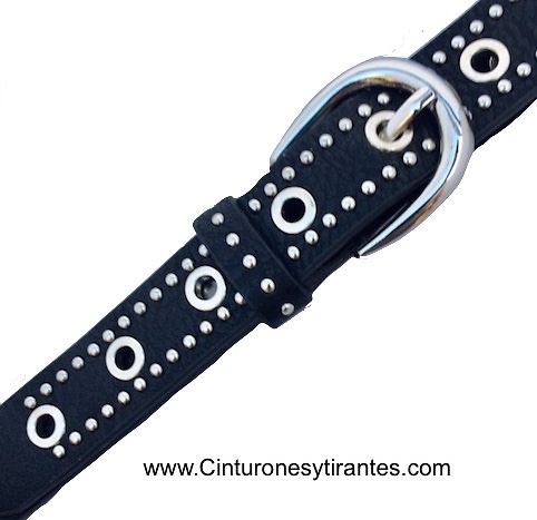 BELT WITH BUCKLE AND METAL TOE -4 COLORS- 