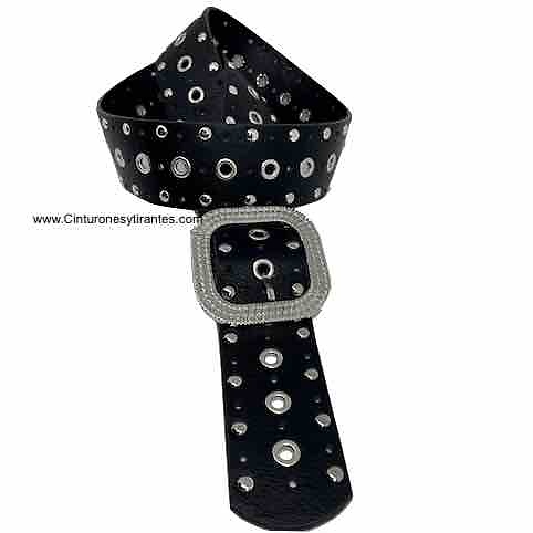 BELT WITH BUCKLE AND METAL TOE -4 COLORS- 