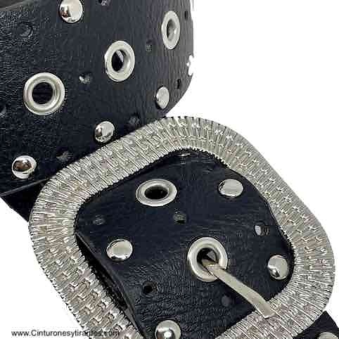 BELT WITH BUCKLE AND METAL TOE -4 COLORS- 