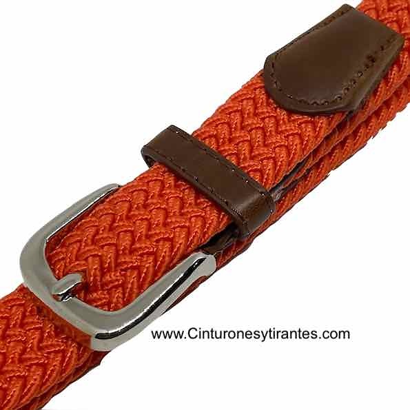 BRAIDED RUBBER BELT FOR CHILDREN 