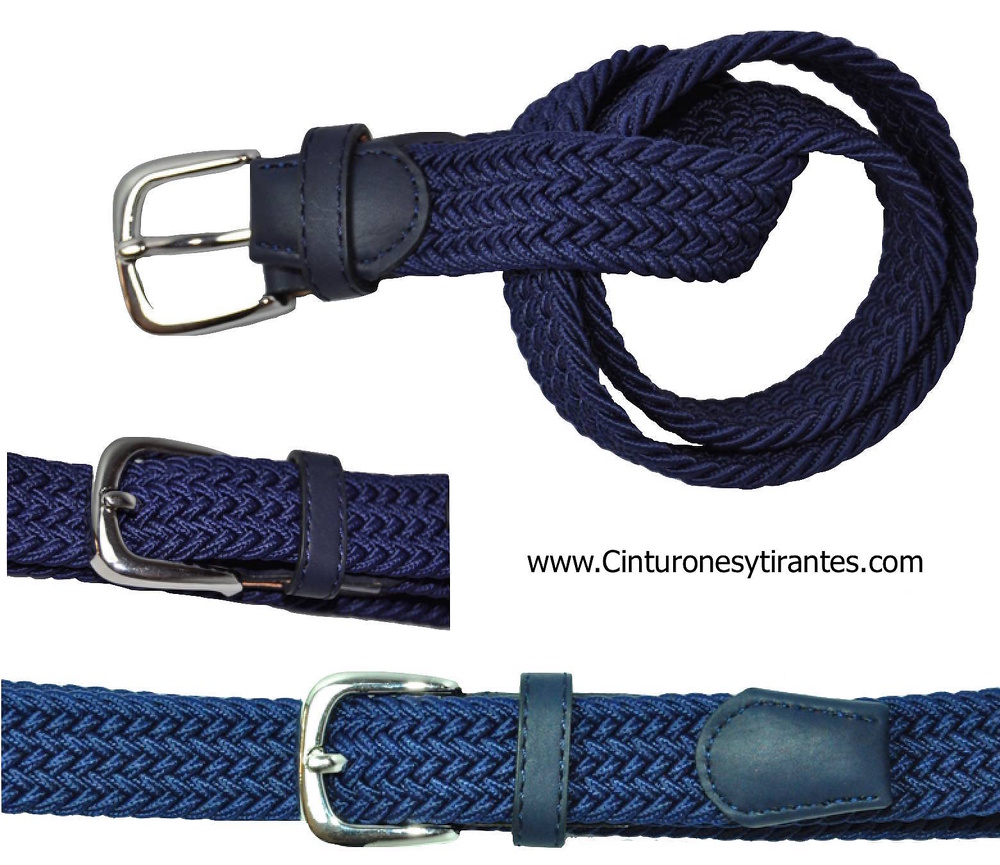 BRAIDED RUBBER BELT FOR CHILDREN 