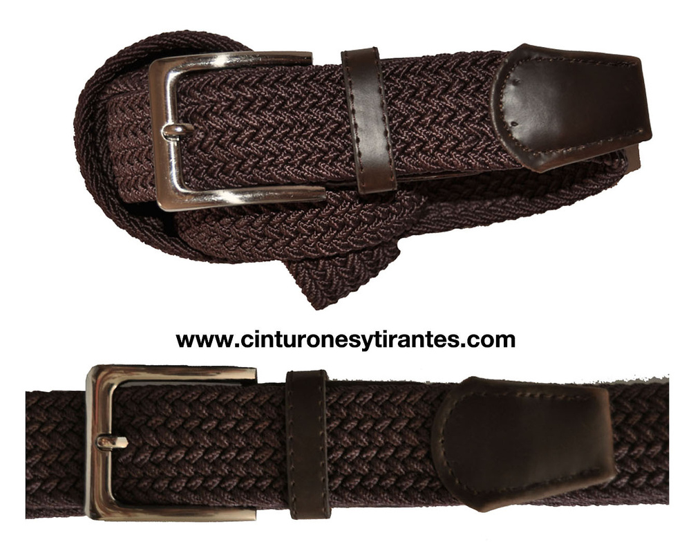 BRAIDED RUBBER LONG BELT FOR MAN OR YOUNG 