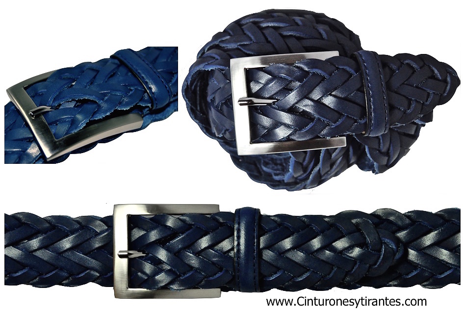 BRAIDING HANDMADE LEATHER BELT 