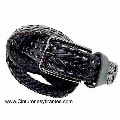 BRAIDING HANDMADE LEATHER BELT 