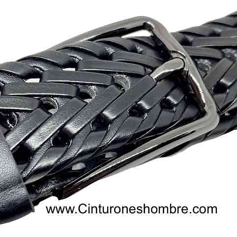 BRAIDING HANDMADE LEATHER BELT 