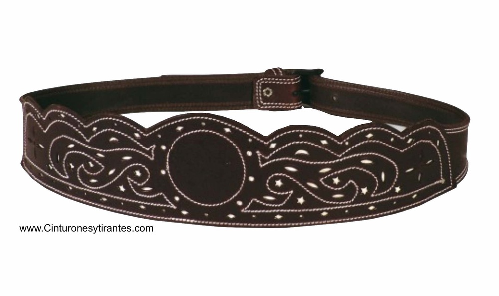 CAMPERO OR ROCIERO BELT LEATHER 