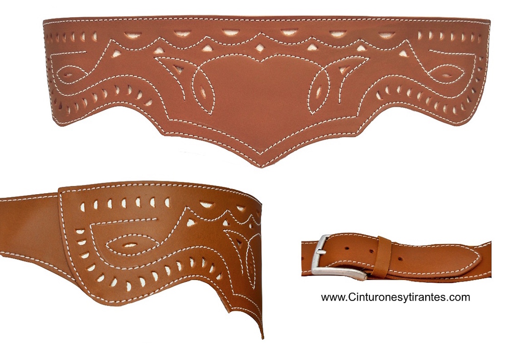 CAMPERO OR ROCIERO BELT LEATHER 