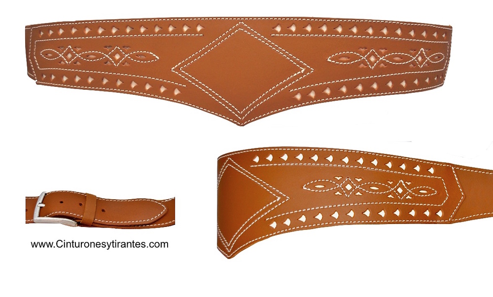 CAMPERO OR ROCIERO BELT LEATHER 