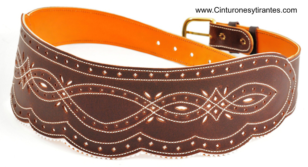 CAMPERO OR ROCIERO BELT WOMEN'S LEATHER 