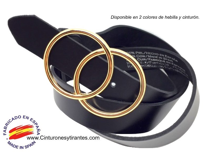 Cinturones de piel para mujer - Cinturones mujer Domingo Querol