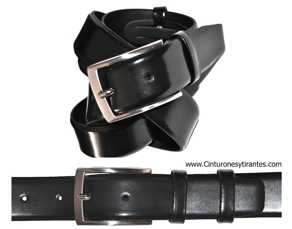 COW LEATHER MEN BELT TYPE SHOES CASTELLANOS 