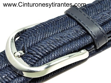 ELASTIC BELT BRAIDED OF NATURAL FIBER VERY STRONG -NATURE- 