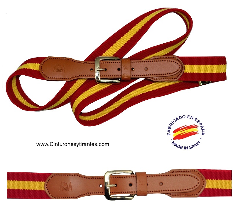 ELASTIC BELT MAN FLAG SPAIN 