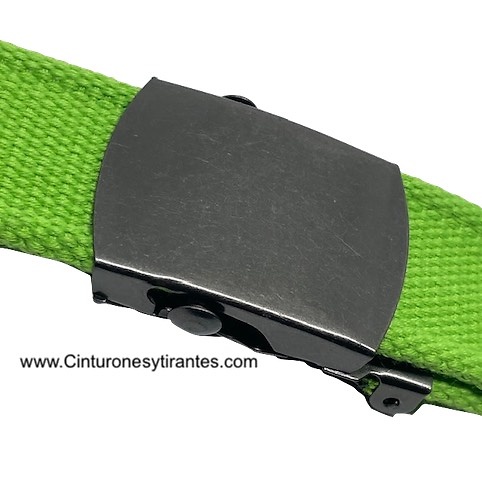 EXTRA STRONG WEBBING BELT WITH AUTOMATIC BUCKLE + COLOURS 