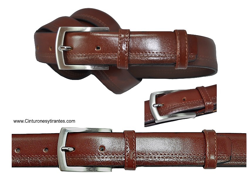 GENTLEMAN BELT LEATHER DRESS 