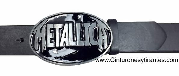 HEAVY METAL BELT WITH METAL BUCKLE 