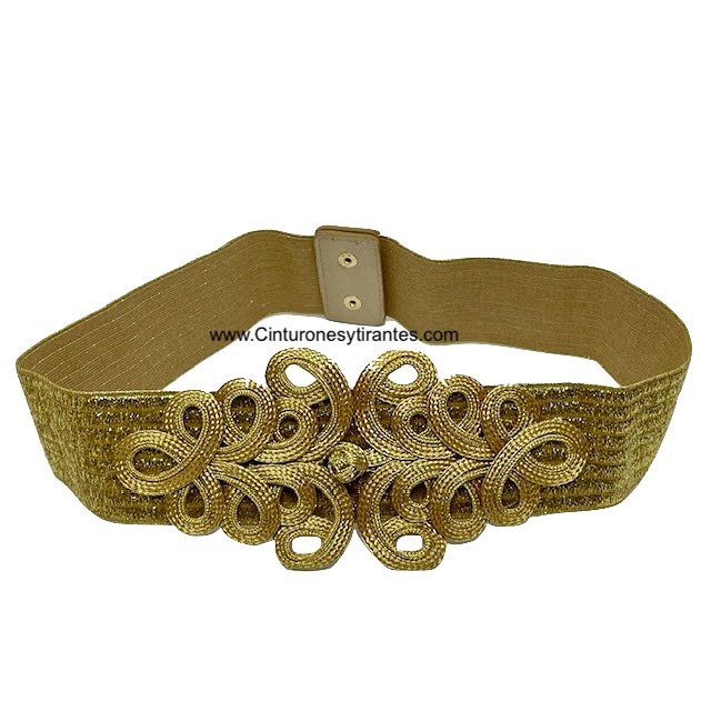 JEWEL BELT WITH ELASTIC TRIMMINGS FOR WOMEN 