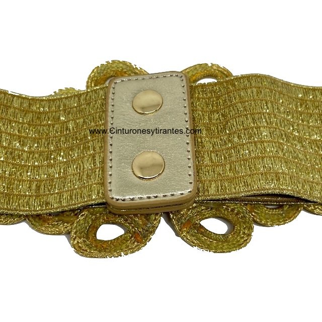 JEWEL BELT WITH ELASTIC TRIMMINGS FOR WOMEN 