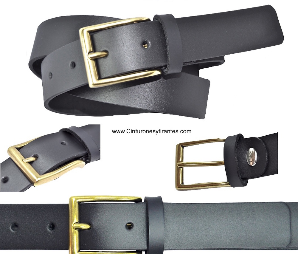 BLACK AND GOLD BUCKLE 