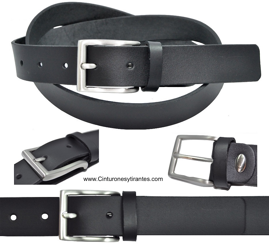 BLACK AND SILVER BUCKLE 