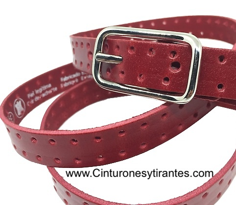 LEATHER BELT WOMEN'S VERY FINE QUALITY 