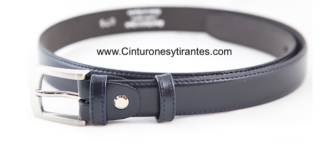 LEATHER COW BELT FOR BOY 