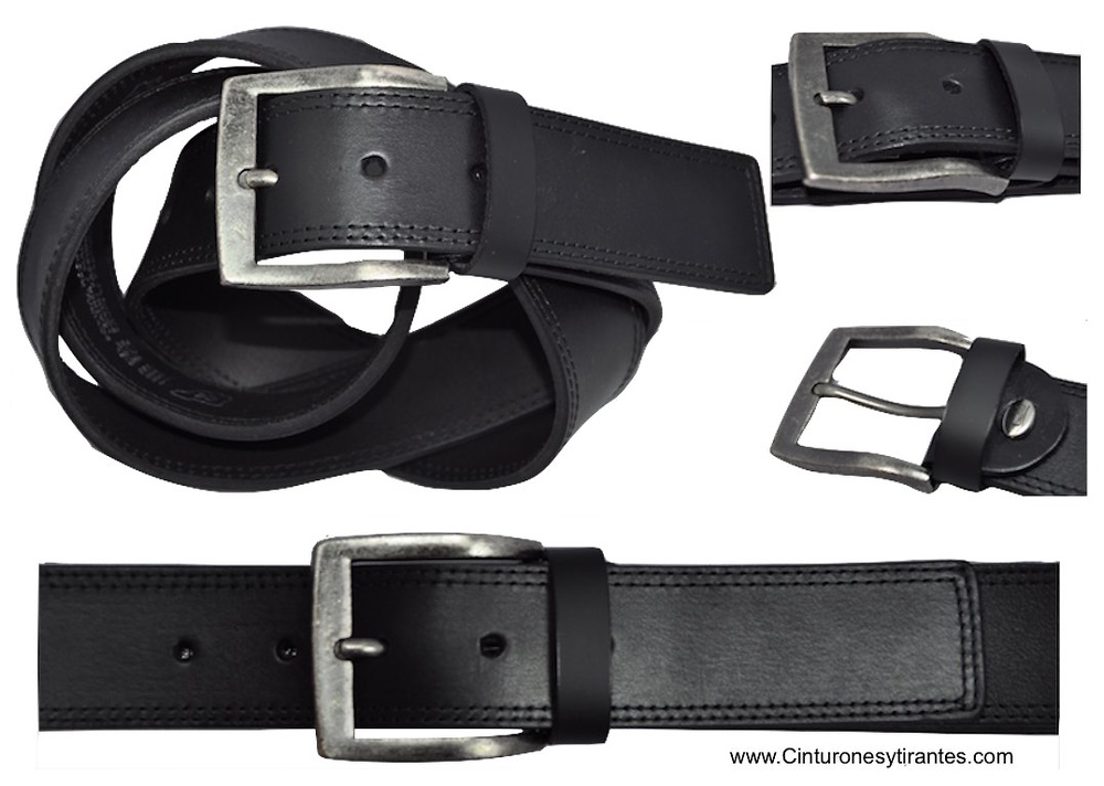 LEATHER MAN BELT WIDTH QUALITY 