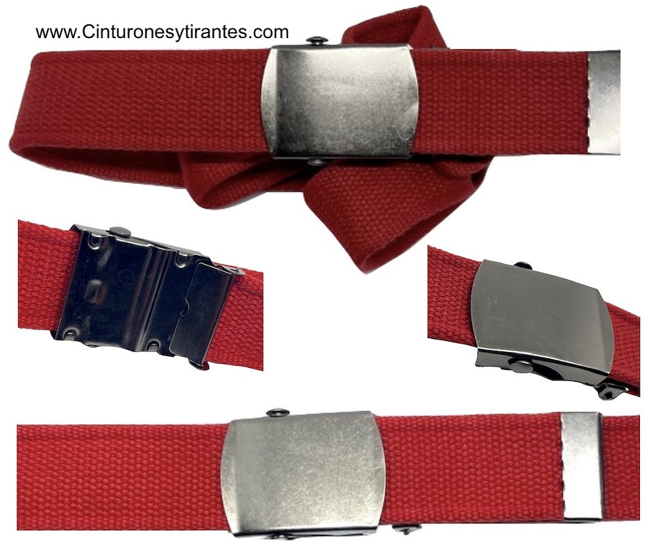 LONG EXTRA STRONG WEBBING BELT WITH AUTOMATIC BUCKLE + COLOURS 