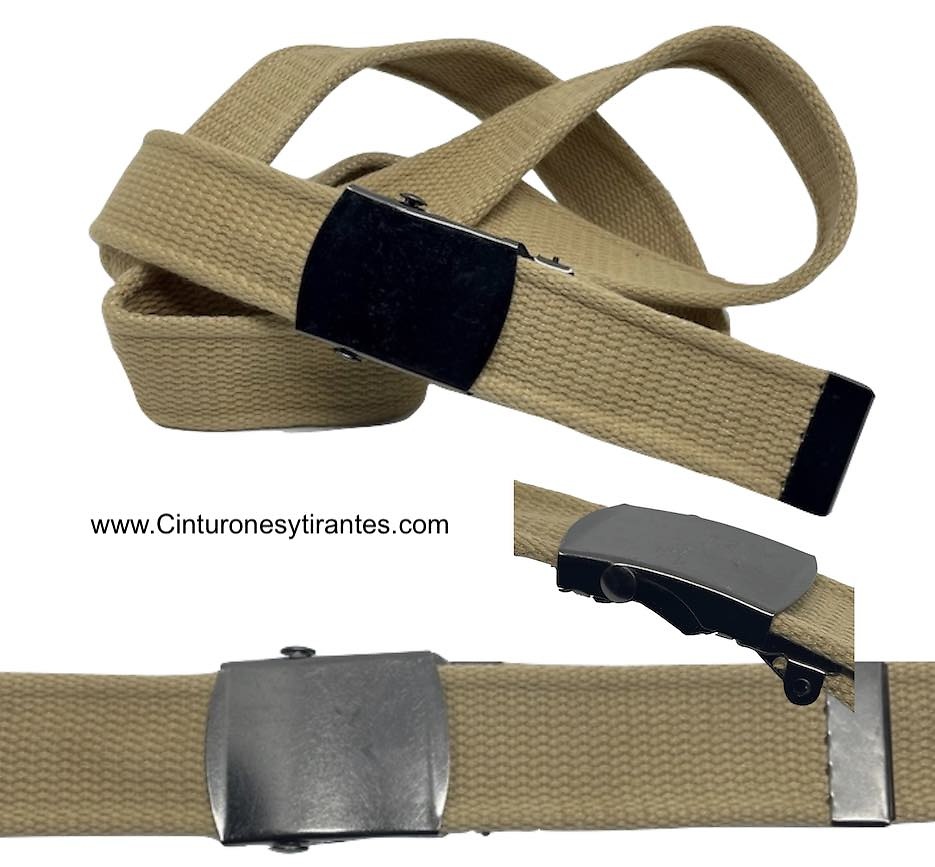 LONG EXTRA STRONG WEBBING BELT WITH AUTOMATIC BUCKLE + COLOURS 