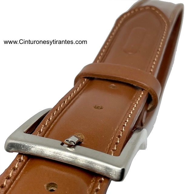 MEN'S LEATHER BELT MADE IN ITALY 