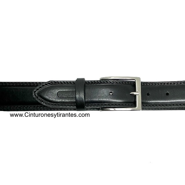 MEN'S LEATHER BELT MADE IN ITALY 