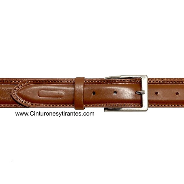 MEN'S LEATHER BELT MADE IN ITALY 