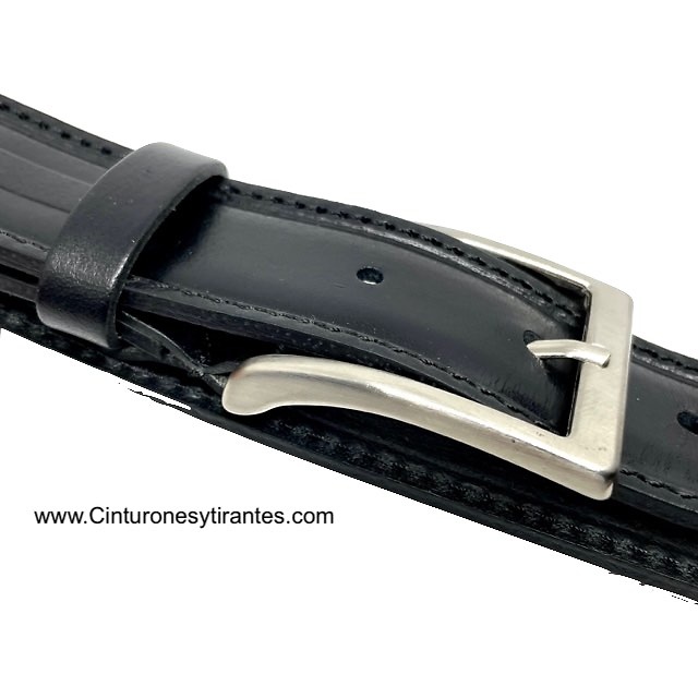 MEN'S LEATHER BELT MADE IN ITALY 