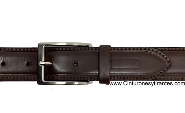 MEN'S LEATHER BELT MADE IN ITALY 