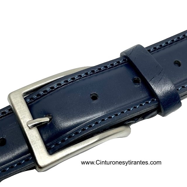 MEN'S LEATHER BELT MADE IN ITALY 