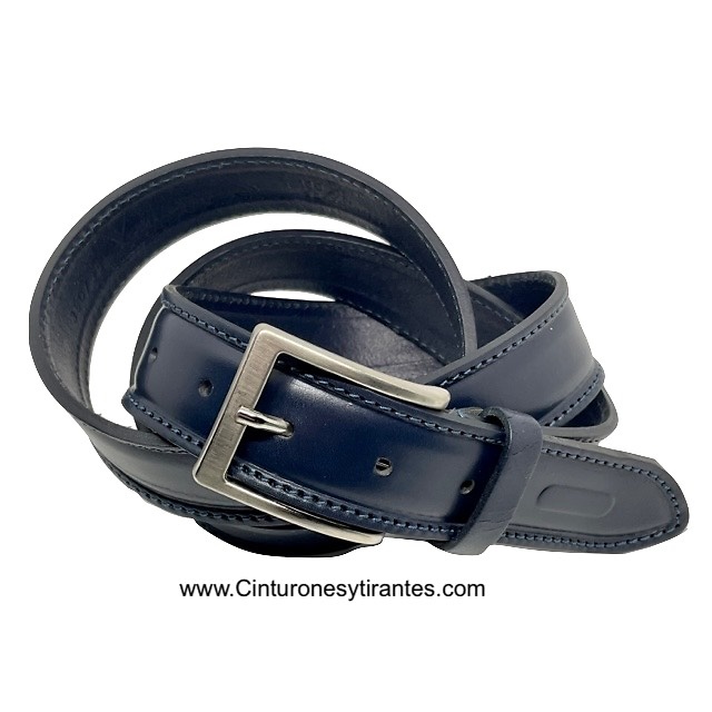 MEN'S LEATHER BELT MADE IN ITALY 