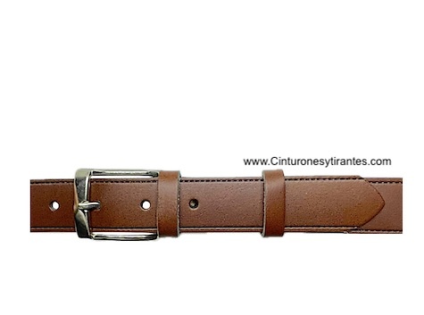 MEN'S MULTI-PURPOSE SMOOTH LEATHER BELT - 3 COLORS - 