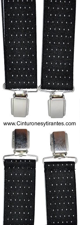 TIRANTES DE HOMBRE ANCHO 33 MM TOPOS 