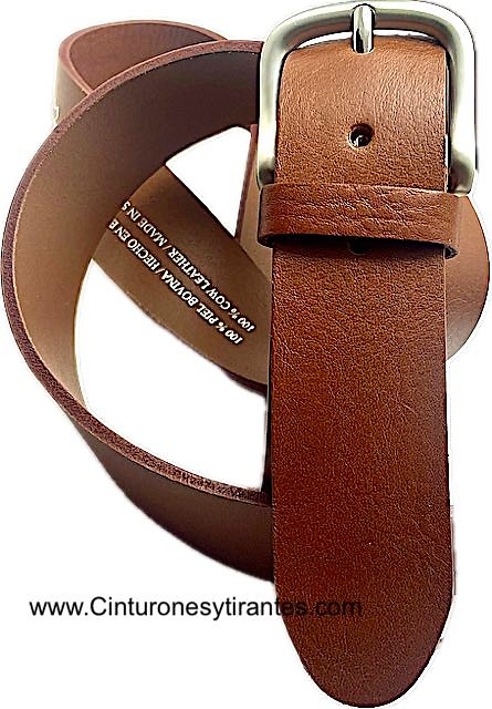 WIDE LEATHER BELT FOR MEN, VERY COMFORTABLE 