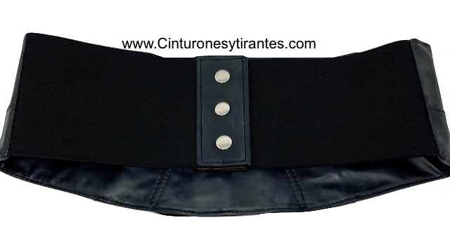 WOMEN'S ADJUSTED CORD AND RIVETS BODY BELT WITH ELASTIC 