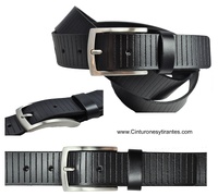 BELT MAN DESIGN GUIDED MARK CUBILO IN LEATHER