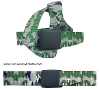 BELT  NYLON TAPE WITH BUCKLE AUTOMATIC  CAMOUFLEGE