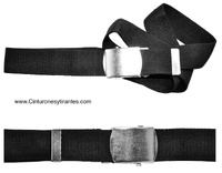 BELT  NYLON TAPE WITH BUCKLE AUTOMATIC LONG