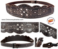 CAMPERO OR ROCIERO  BELT  LEATHER 