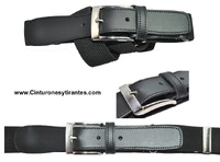 ELASTIC BELT MEN'S SIZE WITH REGULATOR.  8 COLORS -Recommended-