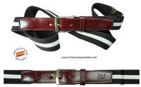  ELASTIC BELTS LEATHER POINTE  -6 COLORS-