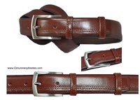 GENTLEMAN BELT LUXURY LEATHER DRESS